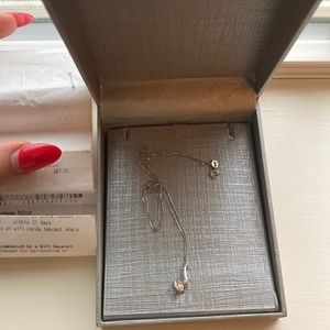 10k white gold Zales necklace